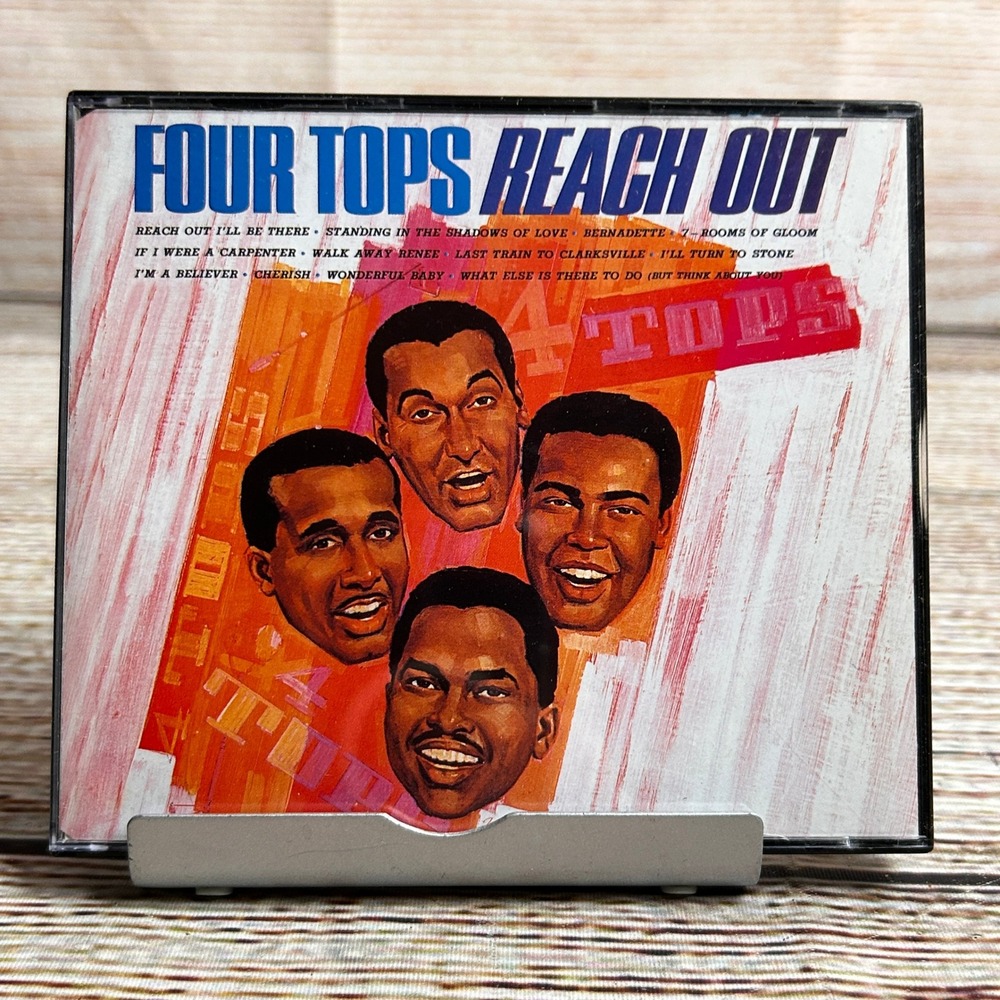 Four Tops On Top Reach Out CD Two Classic Albums On One Motown Soul R&B